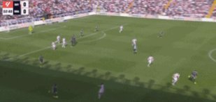 【西甲】卡马温加手球送点，巴列卡诺1-1十人皇马