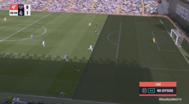 【西甲】卡马温加手球送点，巴列卡诺1-1十人皇马